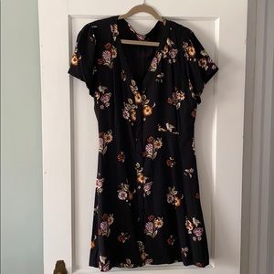 Abercrombie & Fitch button front dress
